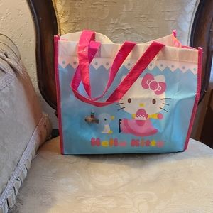 HELLO KITTY  reusable tote bag.